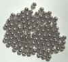 100 4mm Nickel Plated Metal Beads